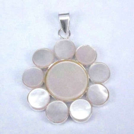 Pend. Flower 10 stones MOP