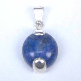 Pend. Letter C Stone 14mm. Lapis