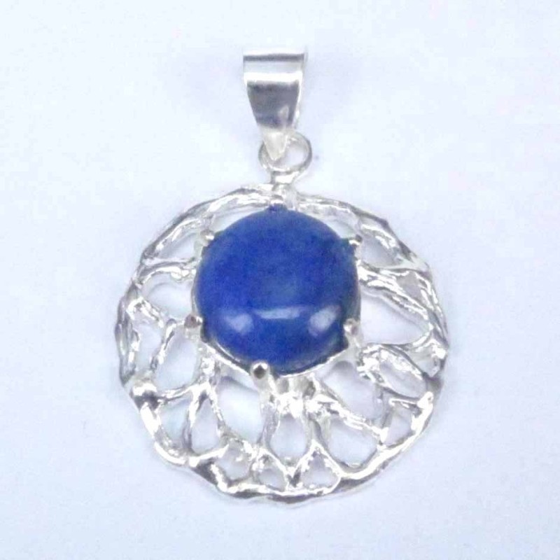 Pend Round 22mm.+ 10mm. Lapis Stone
