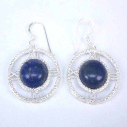 Ea Round Romanic Number w. 12mm. Lapis Stone