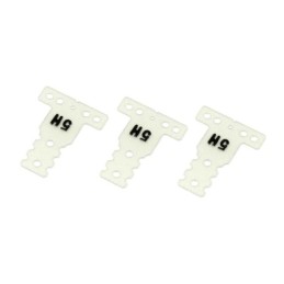 FRP RearSus Plate(0.5Hard/3pcs/MR03MM/LM/MM2)MZW43