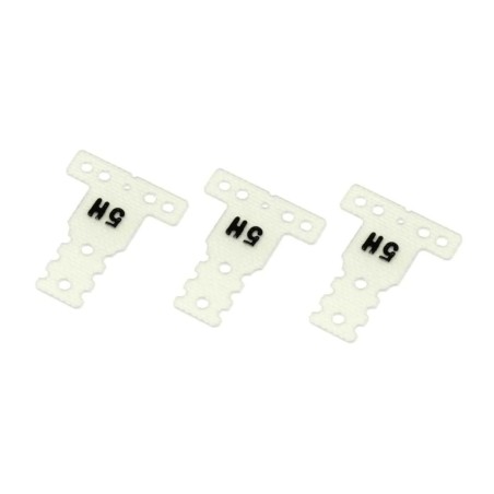 FRP RearSus Plate(0.5Hard/3pcs/MR03MM/LM/MM2)MZW43