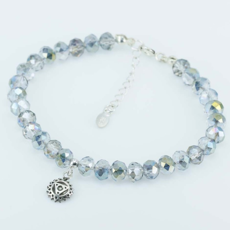 Bracelet  6-8mm.Crystal Color