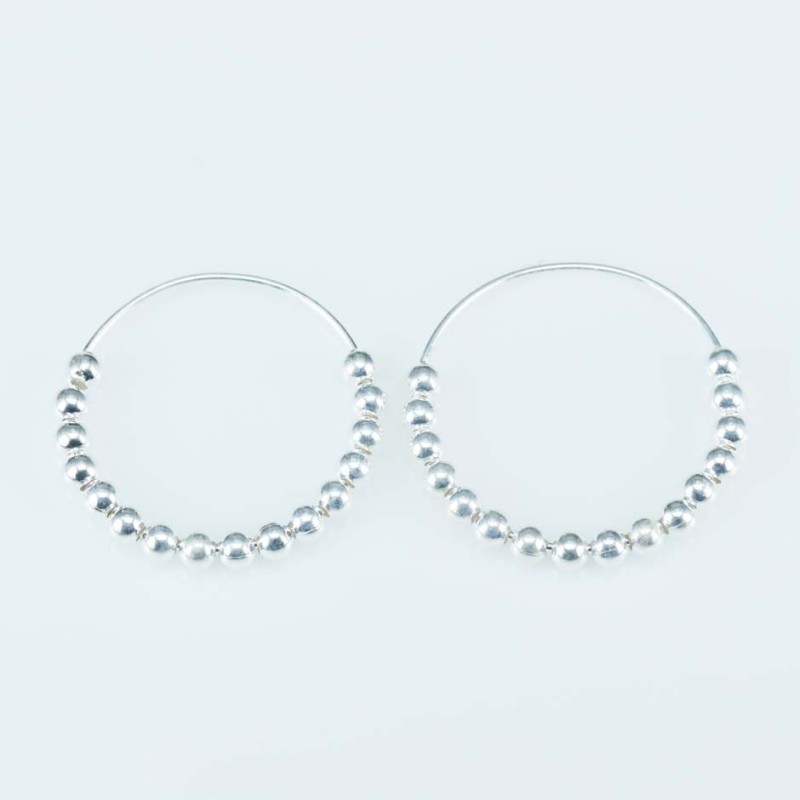 Earring Hoop Multiball 0.5, 2x16mm. Plain color