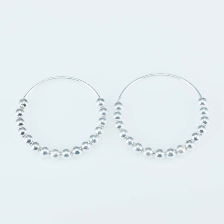Earring Hoop Multiball 0.5, 2x16mm. Plain color