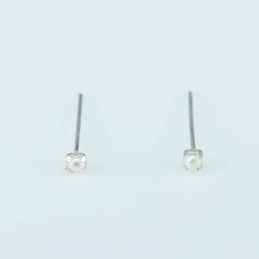 Nose Ball 1.5mm. Micro Pearl White Color