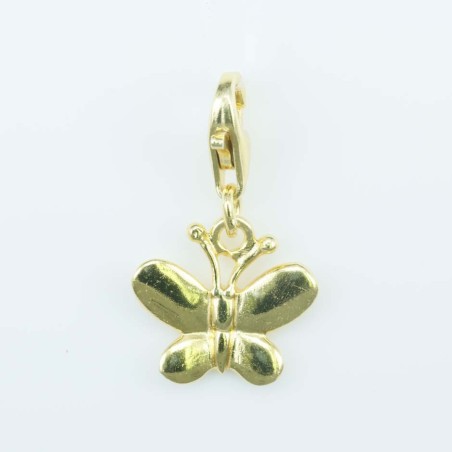 Pendant 13mm. Gold Plain