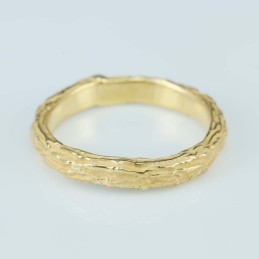 Ring 4mm. Gold Plain size 6