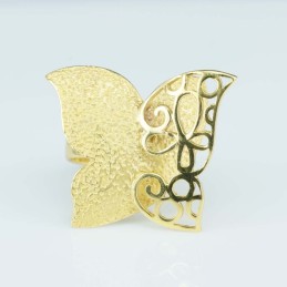 Ring 26mm. Gold Plain size 6