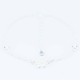 Bracelet Flower 4+10mm. Circonia