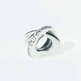Charm For Bracelet Beads 5x10mm.Circonia