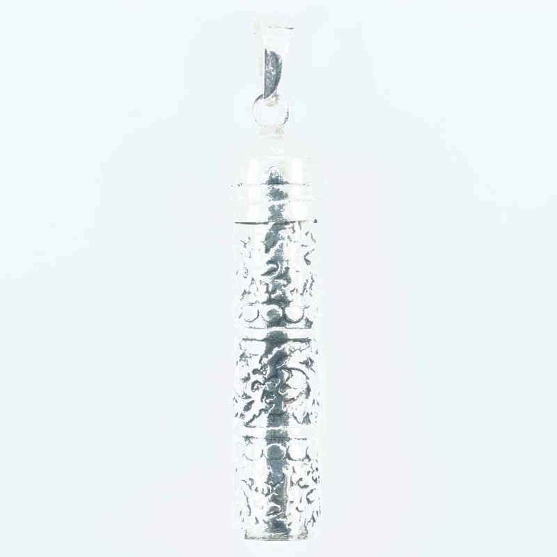 Pendant Tube Box 8x37mm. Hand Make