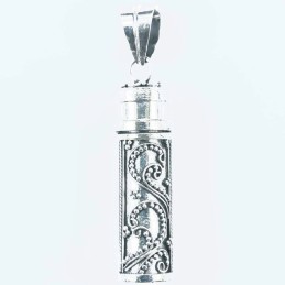 Pendant Tube Box 8x30mm. Hand Make