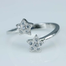 Ring Star 12mm. Circonia