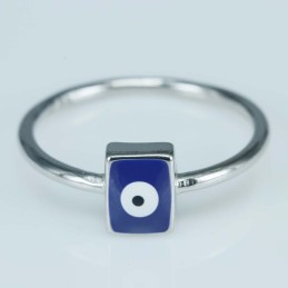 Ring Eye 6x8mm. Circonia