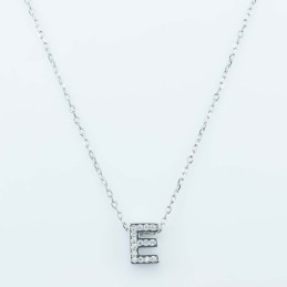 Necklace E" 5x8mm. Circonia