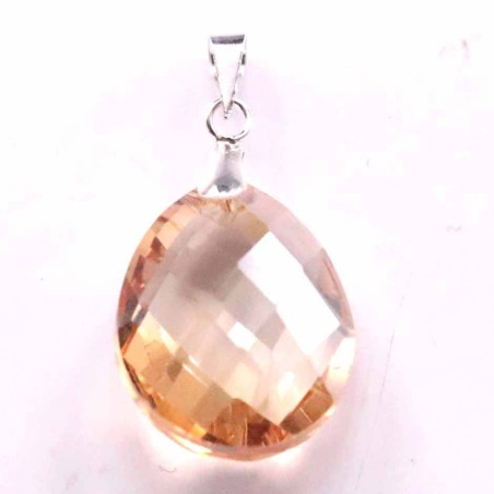 Pend. Drop Suar. Citrine Color