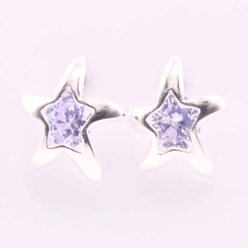 Ea C.Z. Sea Star 13mm. Ligth Zafire Color