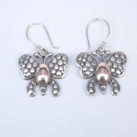 Earring pc by pc Handmake Plain & lam.color Butter