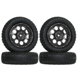 SP Round Wheel For MINI-Z4X4 Jimny (BK)