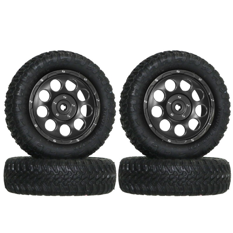 SP Round Wheel For MINI-Z4X4 Jimny (BK)