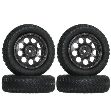 SP Round Wheel For MINI-Z4X4 Jimny (BK)