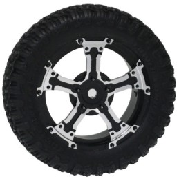 SP Dual 5 Spokes Wheel:MINI-Z4X4 Jimny (BK)1PCS