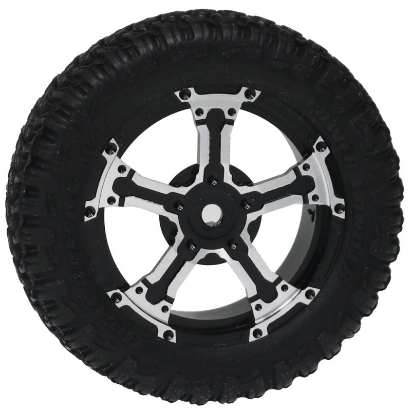 SP Dual 5 Spokes Wheel:MINI-Z4X4 Jimny (BK)1PCS