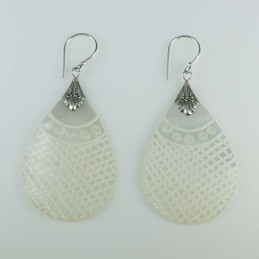 Earring Drop MOP Shell