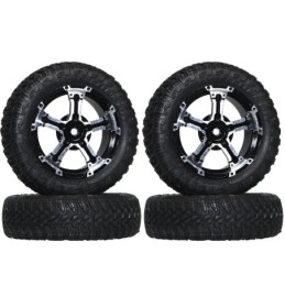 SP Dual 5 Spokes Wheel For MINI-Z4X4 Jimny (BK)
