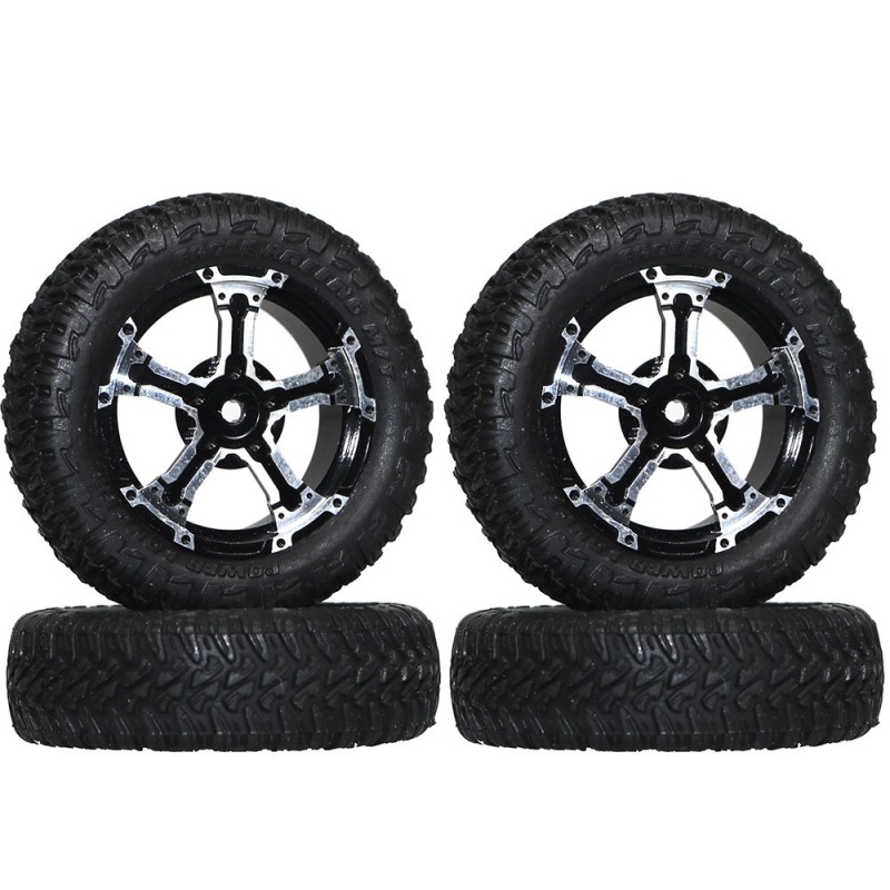 SP Dual 5 Spokes Wheel For MINI-Z4X4 Jimny (BK)