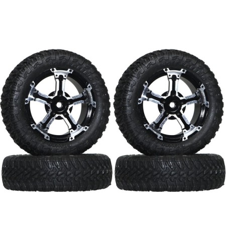 SP Dual 5 Spokes Wheel For MINI-Z4X4 Jimny (BK)