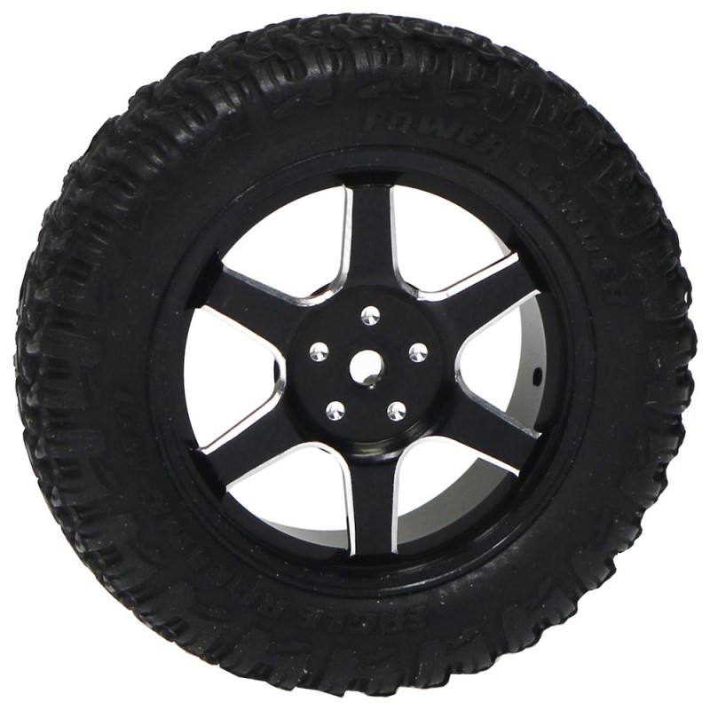SP 6 Spokes Wheel:MINI-Z4X4 Jimny (BK)1PCS