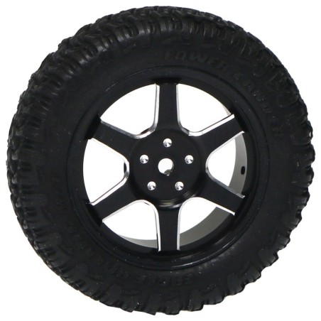 SP 6 Spokes Wheel:MINI-Z4X4 Jimny (BK)1PCS