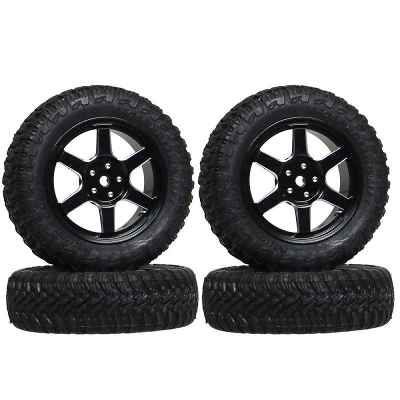 SP 6 Spokes Wheel For MINI-Z4X4 Jimny (BK)