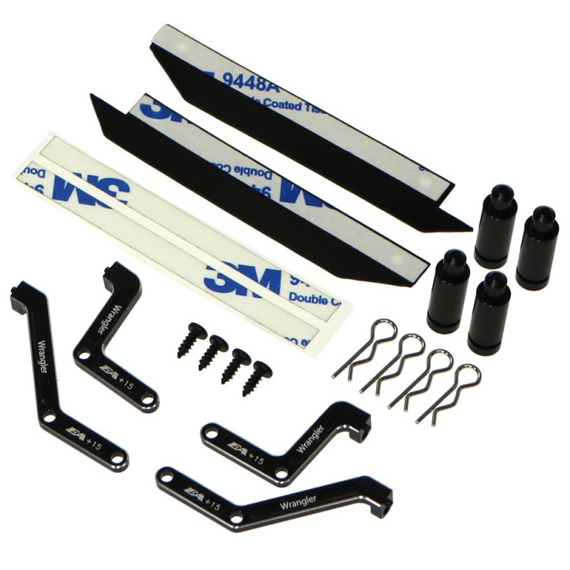 AL Body&Bumper Lift Up Set 15mm:MINI-Z4X4 Wrangler