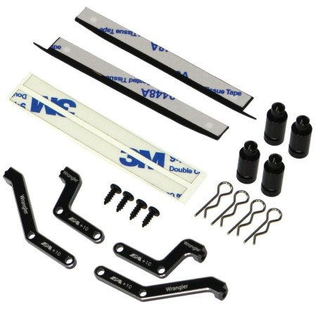 AL Body&Bumper Lift Up Set 10mm:MINI-Z4X4 Wrangler