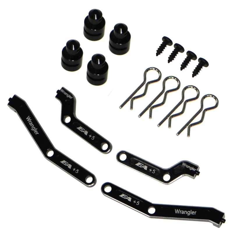 AL Body&Bumper Lift Up Set 5mm:MINI-Z4X4 Wrangler