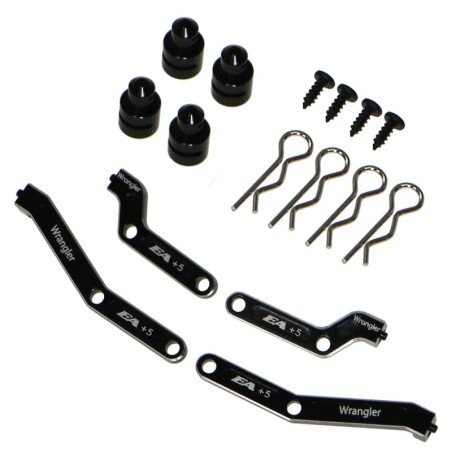 AL Body&Bumper Lift Up Set 5mm:MINI-Z4X4 Wrangler
