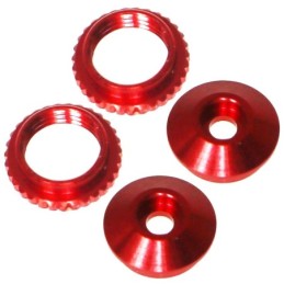 AL Spring Adjuster & Spring End:MINI-Z4X4-18(RE)