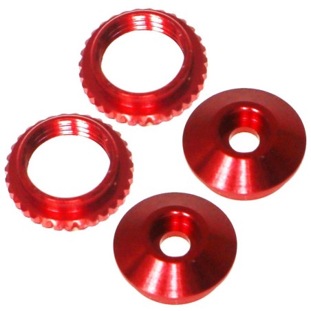 AL Spring Adjuster & Spring End:MINI-Z4X4-18(RE)