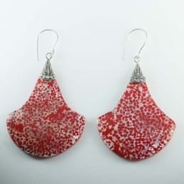 Earring Drop Coral