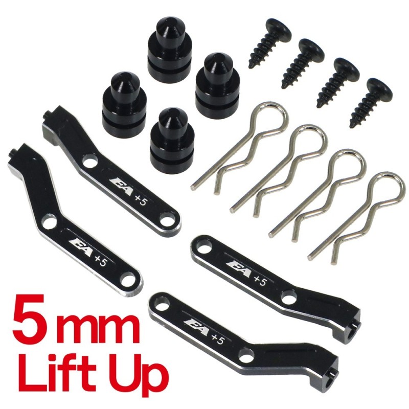 AL Body & Bumper Lift Up Set 5mm UP:For MINI-Z4X4