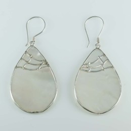 Earring Drop MOP Shell
