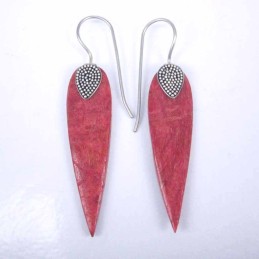 Earring Drop Coral