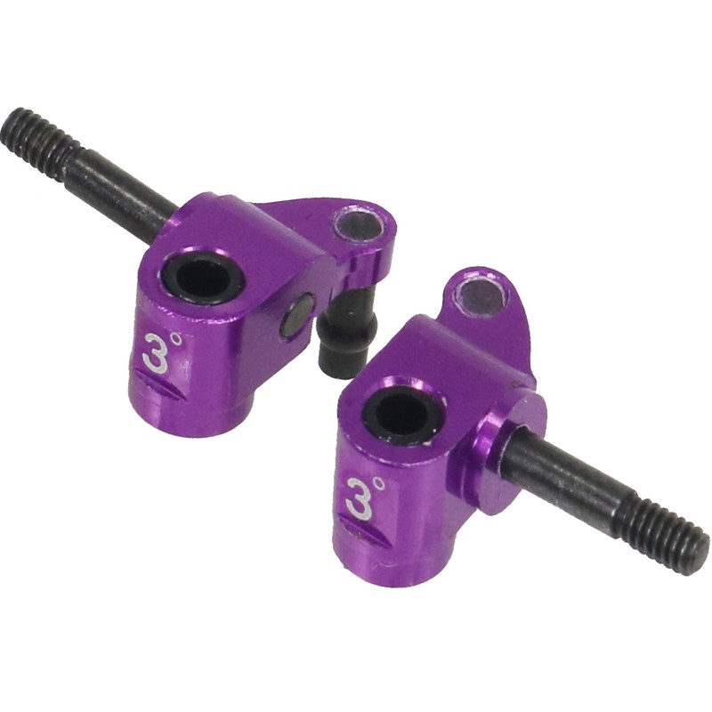 SP AL Front Knuckle Camber 3 deg.[PU]:KYOSHO MR03