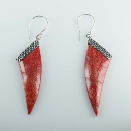 Earring Horn Coral