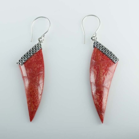 Earring Horn Coral