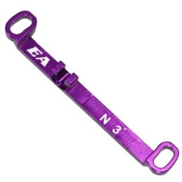 SP AL Narrow Tie Rod 3 Degree:KYOSHO MR03N