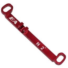 SP AL Narrow Tie Rod 2 Degree:KYOSHO MR03N